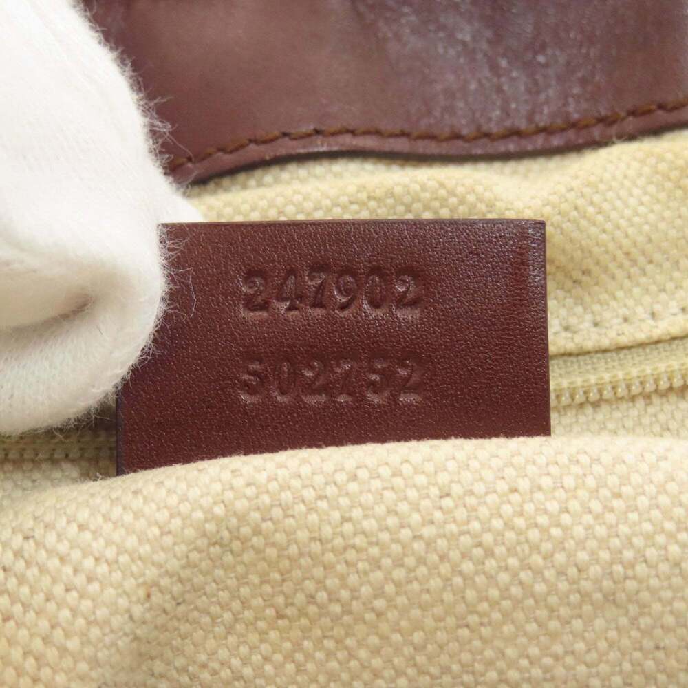 GUCCI Authentic Brown Canvas Tote Bag - Picture 7 of 16